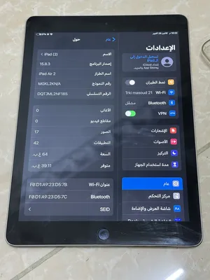 ipad-air-2-اير-2-اموره-طيبه-موجود-في-مسقط-الخوض-والسويق-قابل-للتفاوض-negotiable