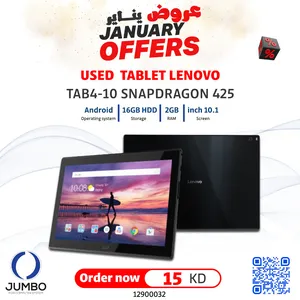 used-tablet-lenovo-tab4-10-snapdragon-425