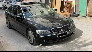 bmw-730li-موديل-2008-لون-اسود-،-فرش-لون-بيج-،-فل-اضافات-،-فتحة-سقف،-جنوط-مغانيسيوم-،-بلوتوث،