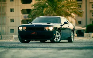 dodge-challenger-v6-excellent-condition-blue-2014