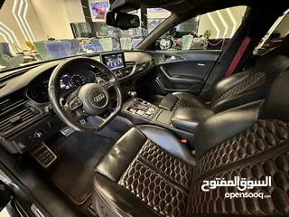  10 2016 Audi RS6 Station Wagon /GCC/ All Service History at ALNABOODA