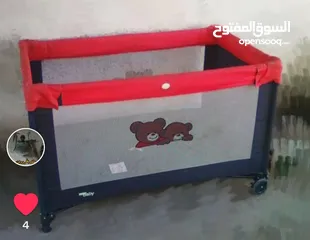  1 سرير اطفال