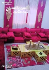  7 فراش عربي تفصيل لون خمري