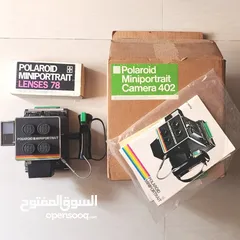  12 Brand new polaroid camera 402