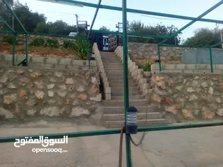  6 كوخ خشبي تصميم اوروبي مفروش اطلاله رائعه السعر 56000 ... من المالك مباشره ...
