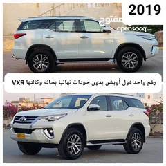  21 فورتشنر VXR V6 أعلى مواصفات بدون حوادث نهائيا المالك الاول شبه جديده إستخدام قليل