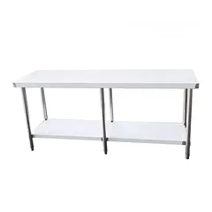  2 Stainless Steel Working table, Mobile Table  standard grade SS 304 material