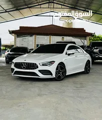  1 مرسيدس CLA35 AMG 2020 اصلي فل مسكر مميزة جداً فحص كامل للبيع