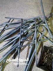  2 قفص نطاطه حديد مع السلم والزنبركات كامله