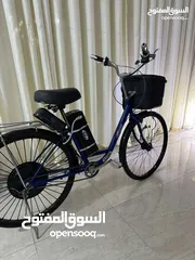  1 دراجة كهربائية