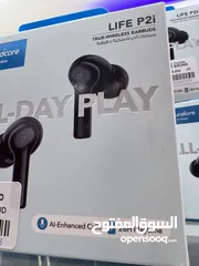 7 Anker Life P2i سماعات انكر باوتوث الجديدة كليا  مايكين على كل سماعة لوضوح فائق في المكالمات