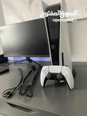  1 Playstation 5 Console with Disc Tray