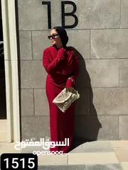  2 دريس قطعتين استايل خطير قماشة تحفة مناسب لكل المناسبات و الأذواق حلو جدا علي كل الشيب المختلفة