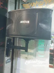  5 سماعة جانبية مع ستاند حائط