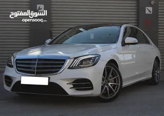  4 مرسيدس S320 Amg 2019 بحالة الوكالة