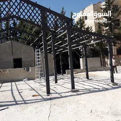  15 هنجر مطعم او كافيه او منزل)  Structural steel  للبيع .جديد ، لم يستعمل .. H ,90 kilograms ل  وزن كل