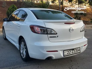  6 مازدا 3 زوووم موديل 2013 فل كامل مع الفتحه بأعلى صنف ومواصفات من فئتها  MAZDA 3 ZOOM MODEL 2013