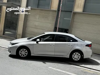  15 تويوتا كورولا 2021 7 جيد ولا ملاحظه فل كامل عدا الفتحه بحاله الوكاله زيرو جمرك جديد بسعر مميز