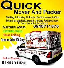  1 Quick Movers in Dubai 054 571 1575