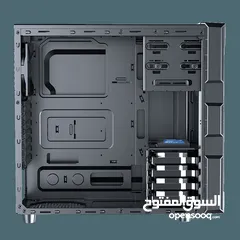  3 كيس جيمنغ  من جيماكس مضيئ رجب تصميم للحرارة GAMEMAX  GM-ONE RGB BK Case Gaming