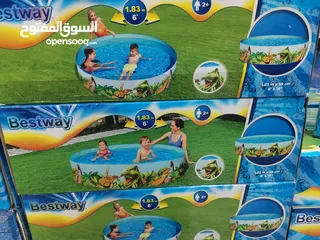 5 اكبر تشكيلة من برك السباحة جميع المقاسات والأشكال