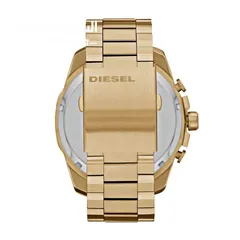  2 Diesel Men's Chronograph Watch Mega Chief Gold