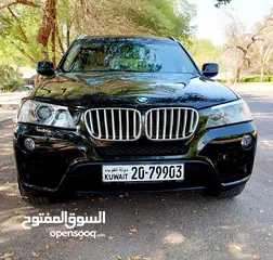  1 bmw x3  2013 صبغ المصنع بحالة فوق الممتازة سيرفيس منتظم حتي الآن