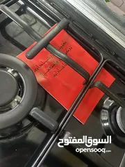 5 فرن بوتجاز Fresh امان كامل خمس عيون  شواية وفرن فوق وتحت لون مميز مقاس80