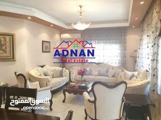  2 الرابية شقة ارضية مع حديقة مميزة جدا للايجار المفروش