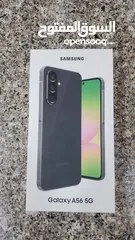  1 A56 5G الجهاز مسكر في الكرتونه