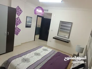  12 شقة ارضية فاخرة للايجار اليومي والاسبوعي غرفتين نوم في شارع المدينة المنورة