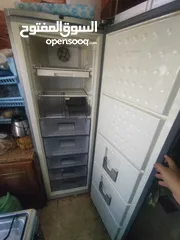  3 فريزر بلو ميرغ عامودي لون سلفر