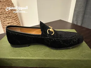  4 Gucci Jordaan GG Velvet Loafers