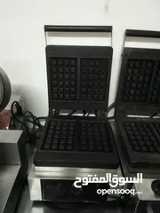 4 ماكينات وافل وكريب شغالات ميه ميه بحال الوكاله