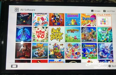  8 ننتندو سويتش إصدار أول معدل مع 3000 لعبة- Modded Switch v1