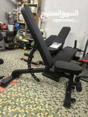  5 بنش رياضي متعدد الزوايا قابل للتعديل مثالي التمارين رفع الأثقال والجسم كامل تصميم مريح وقوي منزلي