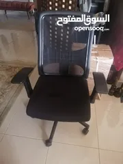  2 كرسي مكتب متحرك