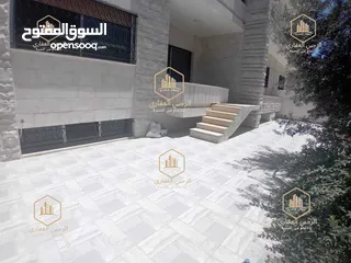  4 شقة / للايجار / ارضية / مع ترس / 3نوم / تلاع العلي