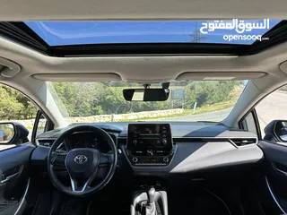  16 تويوتا كورولا 2019 GL-i فل فتحة وارد وكفالة الوكالة (المركزية) فحص كامل بحالة وكاله