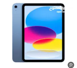  5 APPLE IPAD 10 64 g ابل ايباد 10 الجيل العاشر 64 جيجا  كفاله ابل سنه  واكشن إكسبرس سنيتن