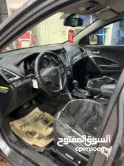  10 هونداي سنتافيه 2015 مطور 2000 ديزل اتوماتيك فل الفل بدون فتحه بسعررررر 66000 الف بسعرررر حرررق