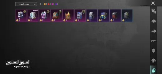  7 حساب ببجي مفعل بونس باس فيه نوادر نوعا ما    في رومات و3 جواهر ومخزون كثير