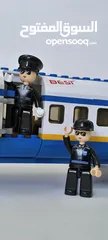  8 LEGO toy " Plane with workers and cars"
