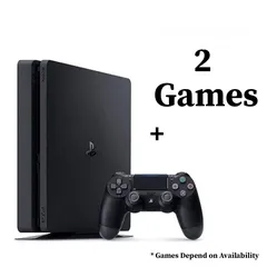  1 مع 2 قرص PS4 slim