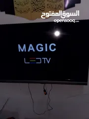  2 شاشه ماجيك 43 بوصه استعمال 21 يوم