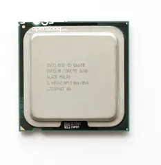  2 CPU intel Quadcore Q6600 كواد كور