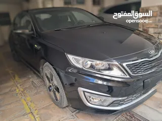  3 كيا مميز هايبرد وارد كوريا بحال الوكاله دهان الوكاله خاليه من الحوادث Kia K5 Hybrid 2014