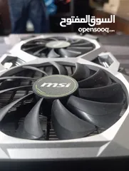  3 كرت شاشة MSI GTX 1660 SUPER (6GB) مناسب للفئات المتوسطة بلمع كرتونة ما شاء الله مبارك لصاحب النصيب