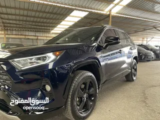  4 تويوتا راف فور 2020 rav4 xse لون كحلي