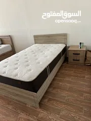  4 120*200 single bed with mattress 30 cm